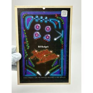 1981 Bill Budge's Raster Blaster Video Pinball Game for Apple II & Apple II Plus